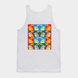 Dutch Bunny Rabbit POP Art 2 Tank Top